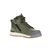 Hard Yakka 3056 Lace Zip Boot Size AU/UK 7 (US 8) Colour Olive