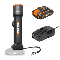 WORX 20V Cordless 4-in-1 LED Light w/POWERSHARE 2Ah Battery & Charger - WX027.B