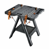 WORX Pegasus Multi-Function Work Table & Sawhorse inc quick clamps & pegs