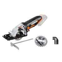 WORX 20V Cordless WORXSAW 85mm Compact Circular Saw Skin (POWERSHARE Battery / Charger not incl.) - WX527.9