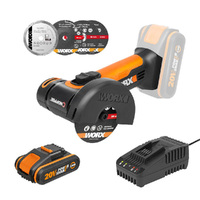 WORX 20V Chopper Mini Angle Grinder Kit WX801.B