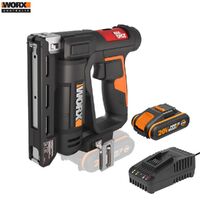 WORX 20V Cordless Crown Stapler with 2Ah POWERSHARE Battery & Charger - WX843.B