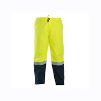 DRIDAX Waterproof Trousers Yellow/Navy Small