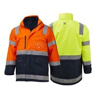 Prime Mover Traffic Controller Zip Vest D/N 2x Pack