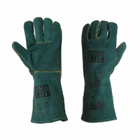 Martula Welders Gloves Green Left Handed