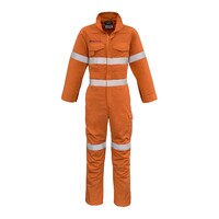 Syzmik Mens FR Hoop Taped Overall Orange 82