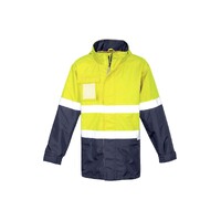 Syzmik Mens Ultralite Waterproof Jacket Yellow/Navy XXS