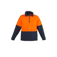 Syzmik Unisex Hi Vis Half Zip Fleece Jumper