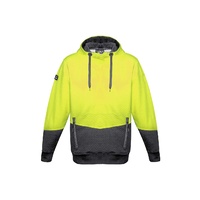 Syzmik Unisex Hi Vis Textured Jacquard Hoodie