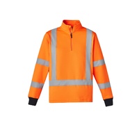 Syzmik Unisex Hi Vis X Back Rail Jumper