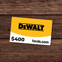 $400 Dewalt tools.com eGift Card