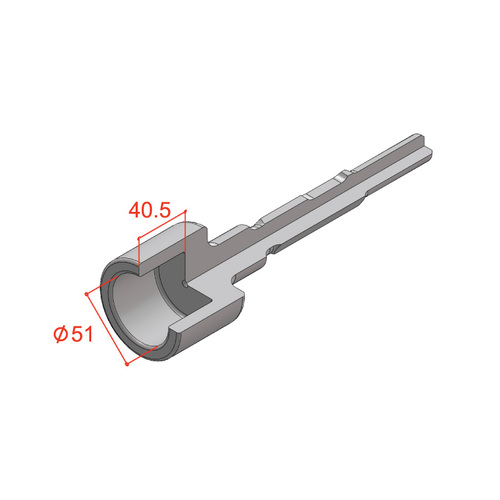 Action 200mm 30mm Hex Driver Spike 22614200