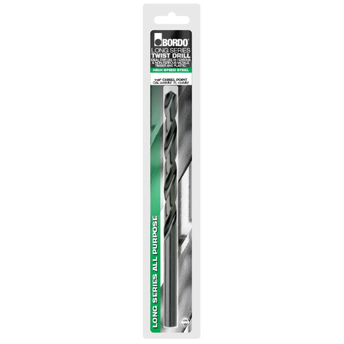 Bordo 8.5mm HSS Long Series Drill - Carded 2501-8.50S