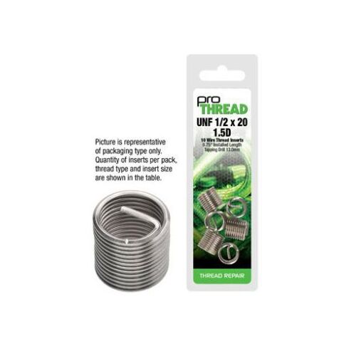 ProThread 10 x 1.50mm Stainless Steel Metric Inserts 3597-1015X15P