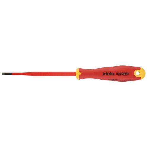 Felo 3.5 x 100mm Screwdrivers Insulated 1000v VDE Ergonic Eslim 41393590