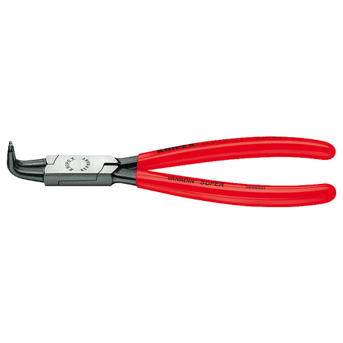 Knipex 130mm Internal Circlip Pliers Bent 4421J11SB