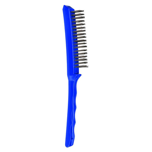 Bordo 0.33mm 4x18 Rows Steel Wire Long Plastic Handle Brush 5175-SW-4R