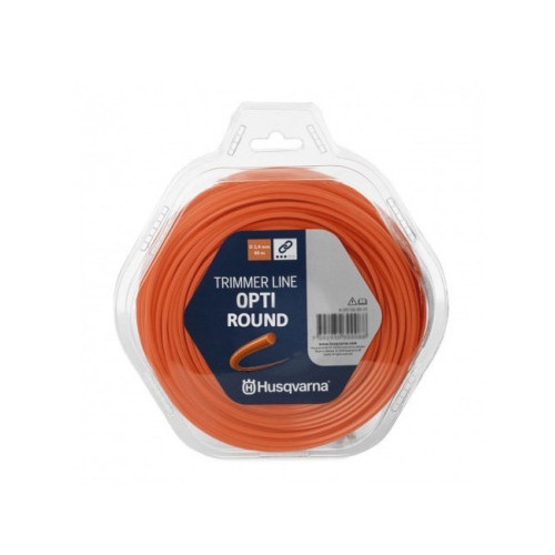 Husqvarna OptiRound 2.4mm 90m Orange Line Trimmer 597668821
