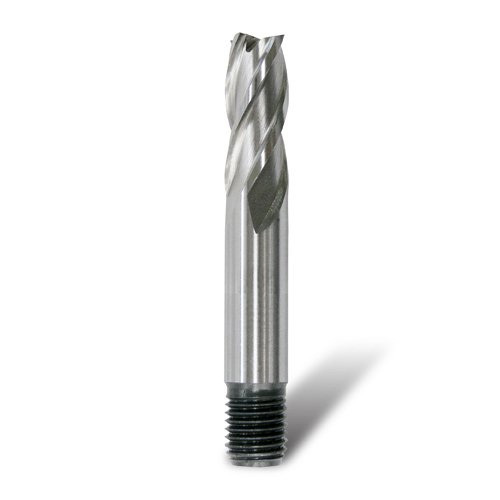 Bordo 1-1/4" Long Threaded HSS Cobalt End Mill 6060-1.1/4L