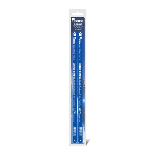 Bordo 12" x 32TPI Cobalt Hacksaw Blade - 10 Pk 7255-32T