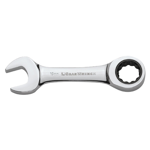 GearWrench 13mm 12 Point Stubby Ratcheting Combination Wrench 9513D