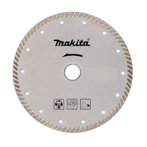 Makita 125mm x 22.23 Diamond Blade Turbo Rim - Long Life A-84062
