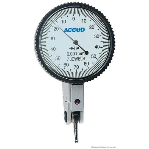 Accud 0.8mm Metric Lever Type Dial Test Indicator AC-261-014-01