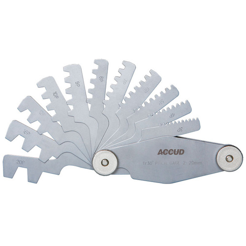 ACCUD 1-12 TPI Pitch Gauge AC-921-012-16
