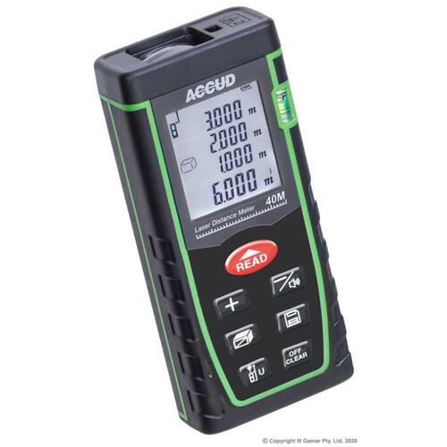 Accud 40m Laser Distance Meter AC-TM40