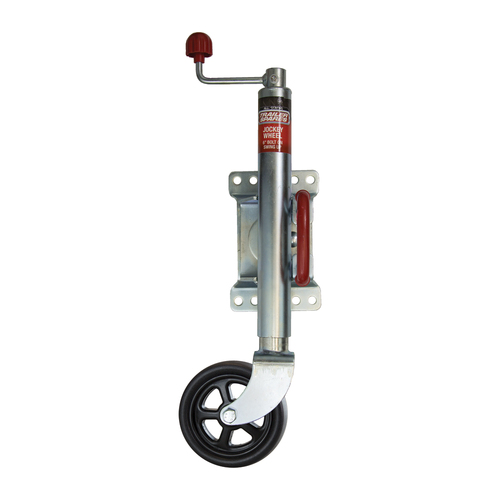 Jockey Wheel 6" Swivel Ubolt clamp 350kg