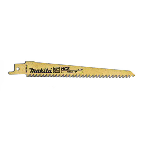 Makita 152mm 4tpi Reciprocating Blade HCS (5pk) B-16798