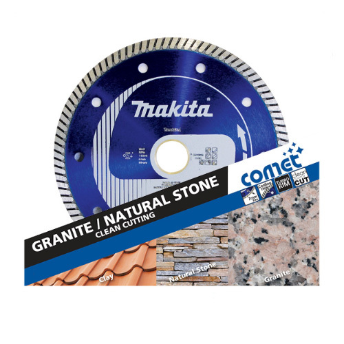 Makita 110mm x 20 Diamond Blade Turbo Rim - Comet / 4101RH B-39687