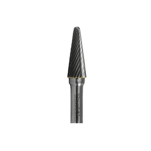 Makita 3/8" x 1" 14° Taper Round TC Burr Alloy Cut B-53073