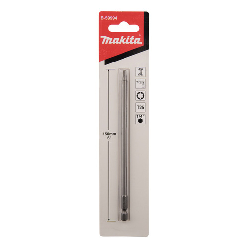 Makita T25 x 150mm Screwdriver Bit Long Type 3 B-59994
