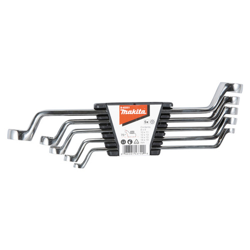 Makita 5 Piece Double Box Wrench Set B-65551