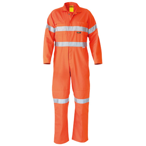 Taped Hi Vis Lightweight Coverall Orange Size 97 ST