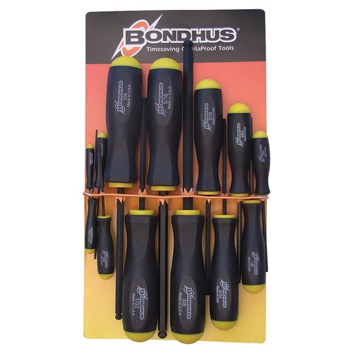 Bondhus Set 13 Ball End Screwdrivers BD10637