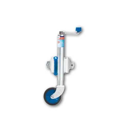 6 Inch Rubber Jockey Wheel with Swivel Bracket