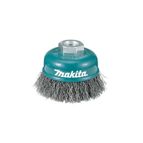 Makita 75mm Dia 14 x 2mm Cup Wire Brush D-55108