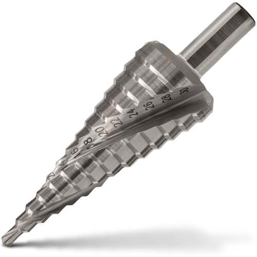 Sutton 5-35mm 13-Step HSS Spiral Flute Step Drill Bit D50453513