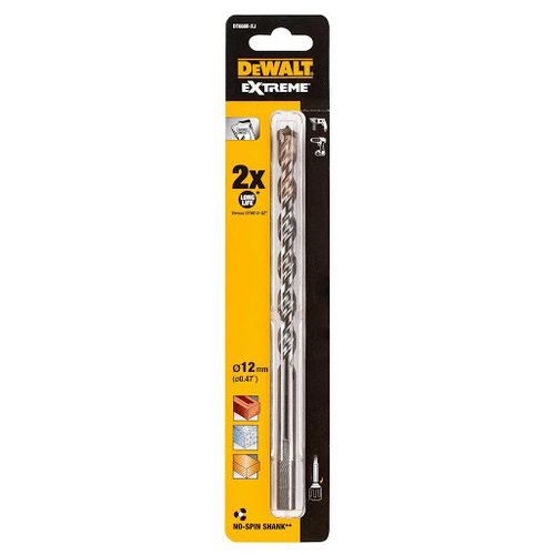 DeWalt 12mm x 200mm Masonry Extreme Drill Bit DT6688-XJ