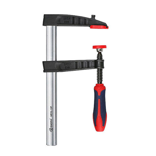 ITM Ehoma Premium "F" Iron Screw Clamp 600mm x 175mm EC-NF60-17P