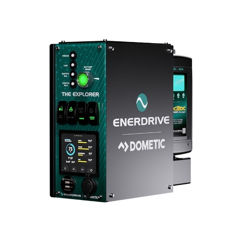 Enerdrive Explorer System LEFT 40DC inc SIMARINE SCQ50