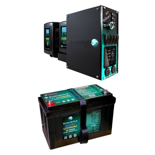 Enerdrive TRAVELLER 02 RIGHT inc 125Ah BTEC Bundle