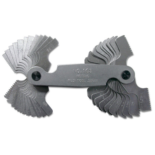 Fuji Tools Screw Pitch Gauge 60° and 55° 52 Leaves FT163
