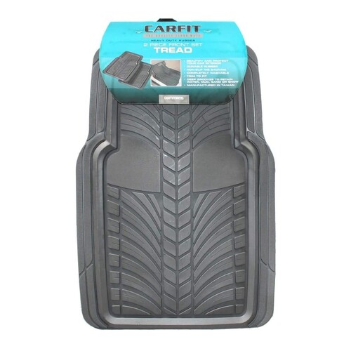 Carfit Tread 2 Piece Front Floor Mats 74cm x 50cm