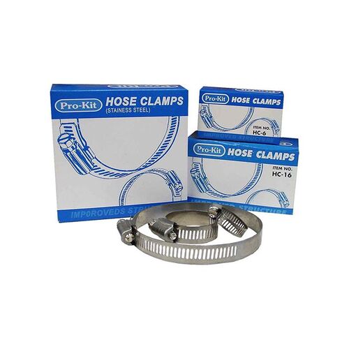 ProKit Hose Clamp 10Pc Box 9mm (6-13mm 1/4"-1/2")
