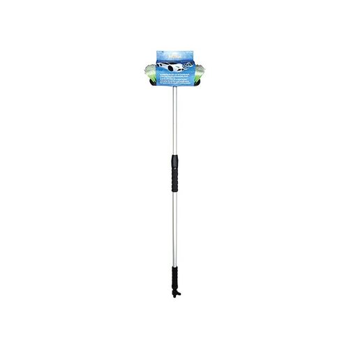 PK Wash Brush Flow Through Brush Head With Wider Bristle Pad Extendable Handle 90 -150cm