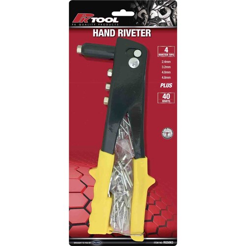 PK Tools Rivet Gun With 40 Rivets RG5063