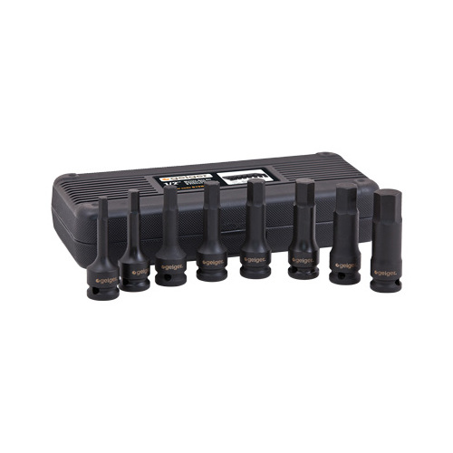 Geiger 1/2" Drive Metric Bit Set GX12HBSM